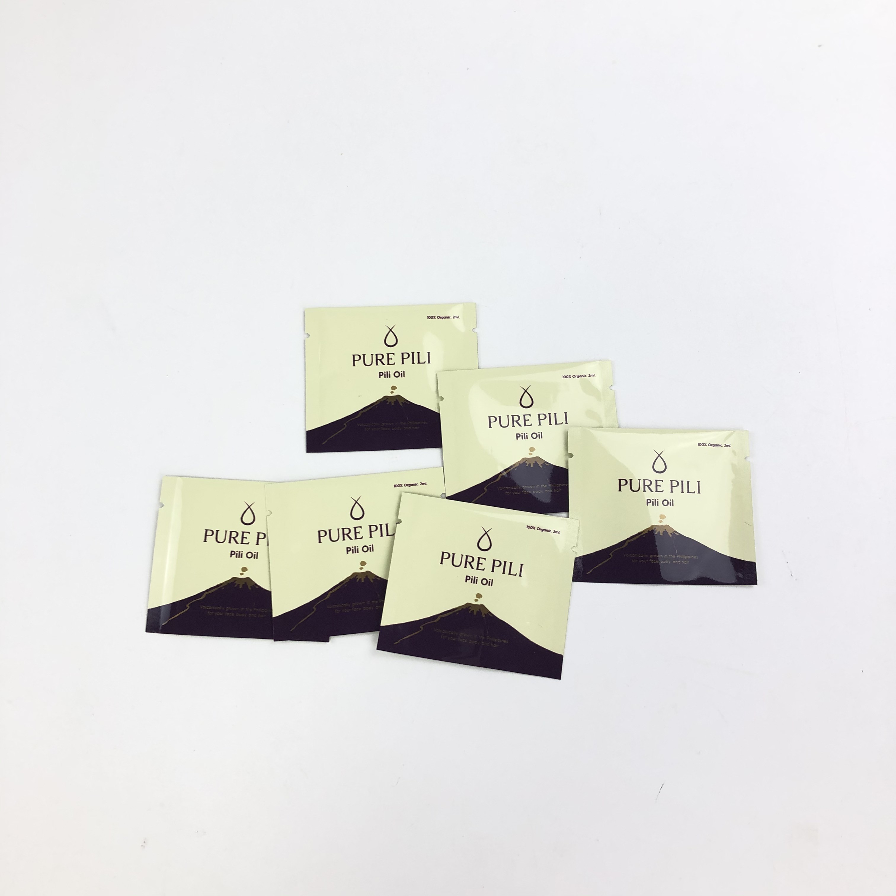 La coutume a imprimé le sachet cosmétique scellé par côté du papier d'aluminium trois pour l'emballage d'échantillon