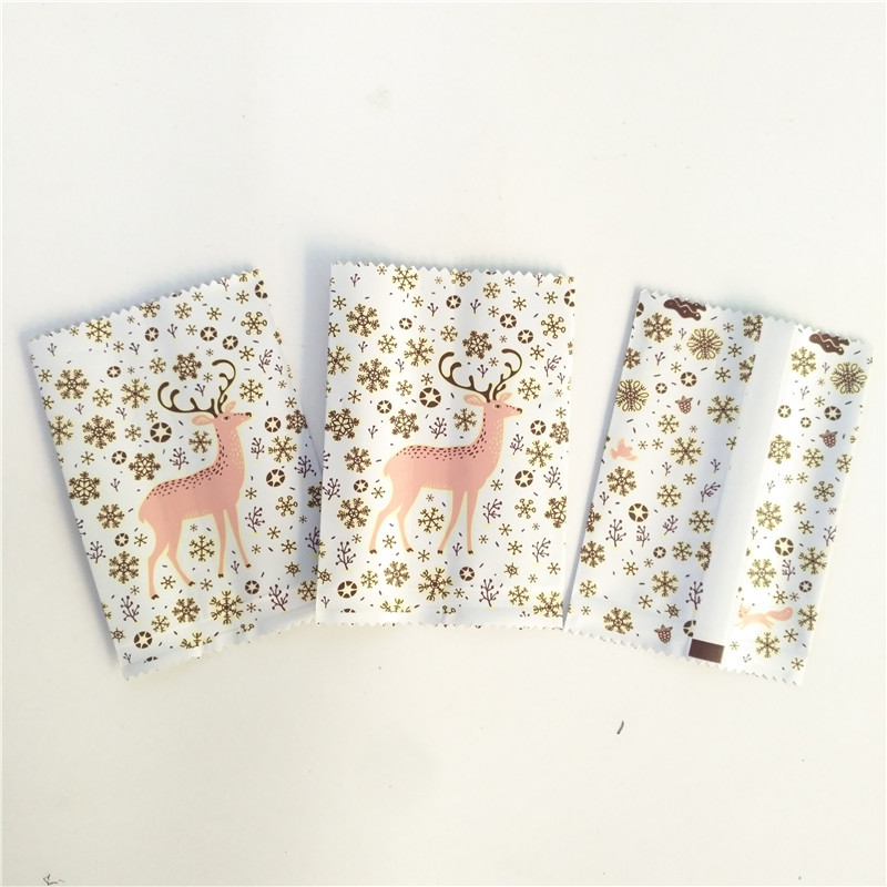 Sac d'emballage de snack-bar de MOPP CMYK 150micron avec le bord déchiqueté