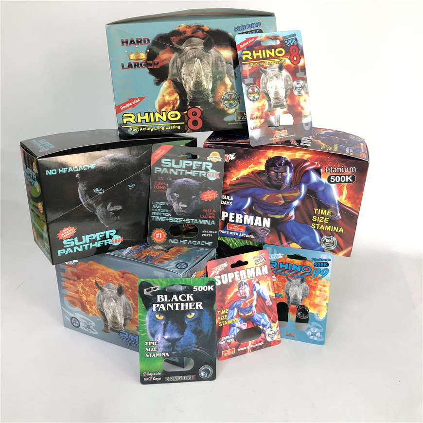 pilule lenticulaire masculine de la carte 500K de l'amélioration 3d de chapeau de 12mm