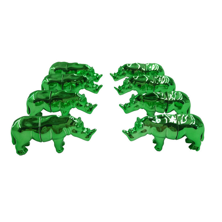 Bouteilles en plastique de renforceur de forme de cheval de rhinocéros d'inventaire de pilule de conteneur de pilule masculine de sexe