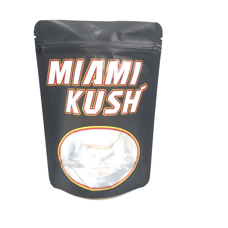 Emballage sans danger pour les enfants de poche d'aluminium de Mylar de 1/8oz 3.5g CBD de sortie faite sur commande de Cr pour Gummies