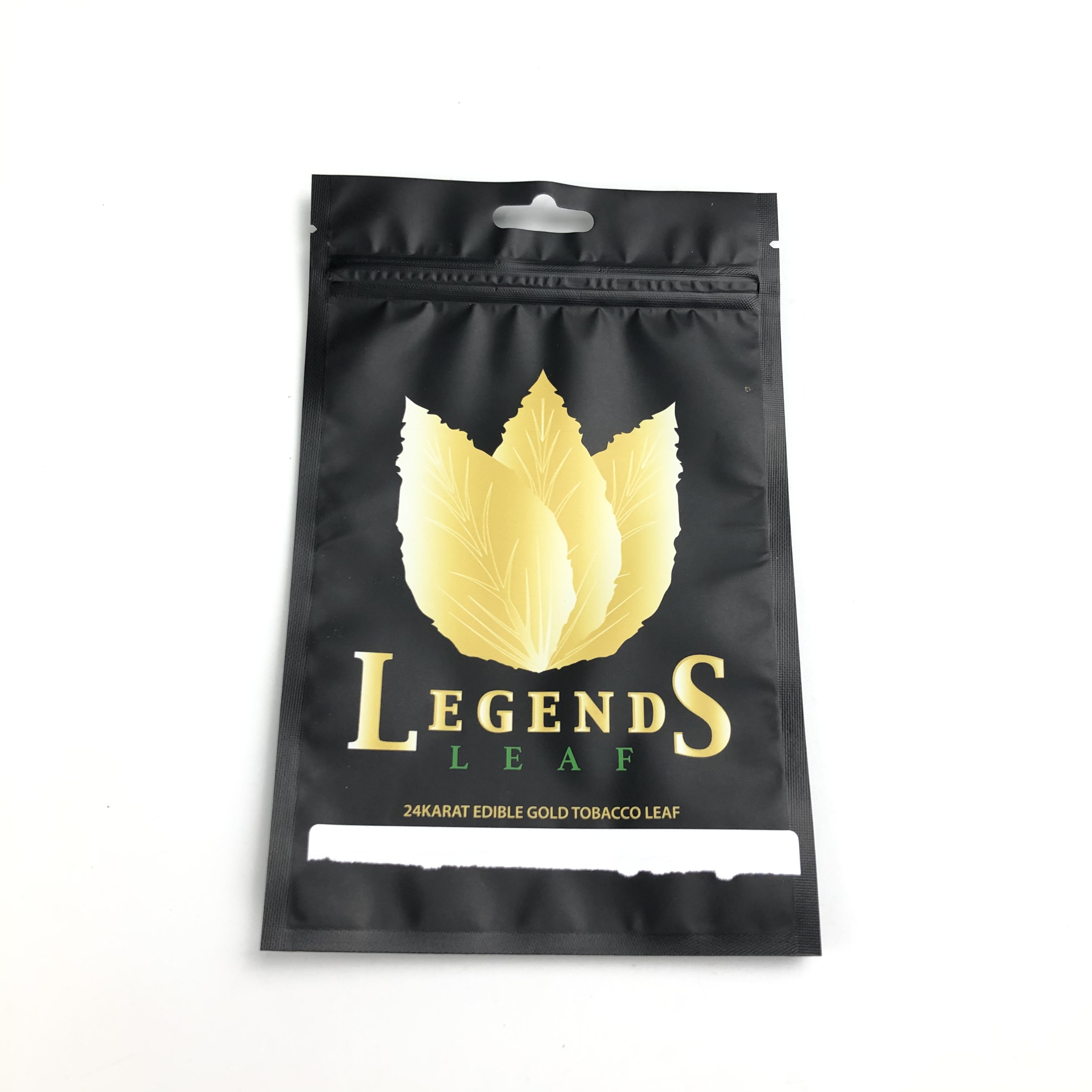 Sac rescellable de serrure de fermeture éclair de Matte Film MOPP VMPET pour le tabac de cigarette