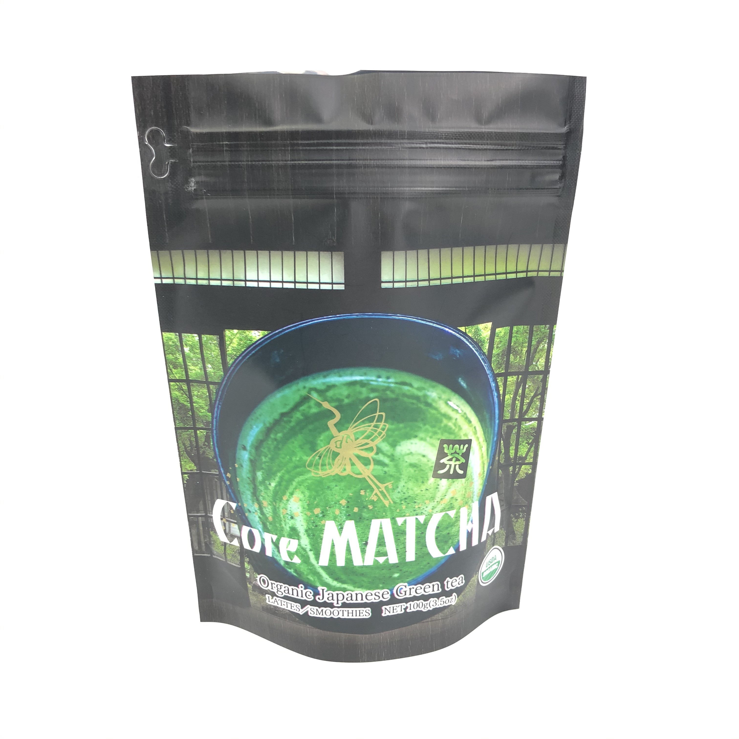 Les MOPP rescellables tiennent la poche 120 microns pour le thé vert