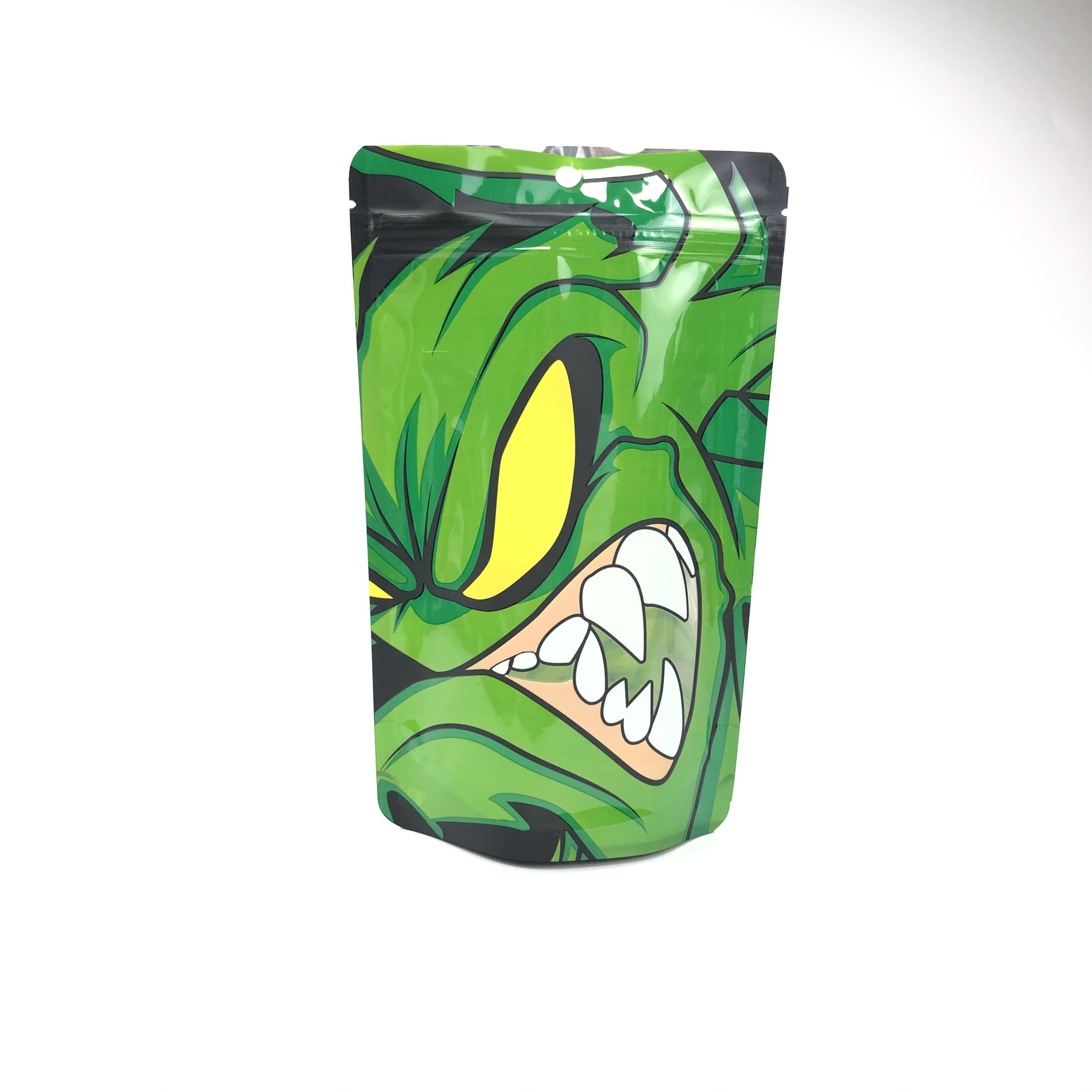 la serrure de fermeture éclair de nourriture de 120microns MOPP VMPET met en sac pour le thé vert