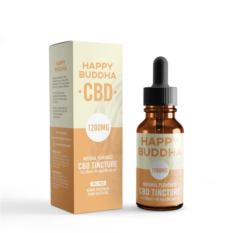 Boîte de papier de bouteille de compte-gouttes de carton de CMYK 200mic 30ml