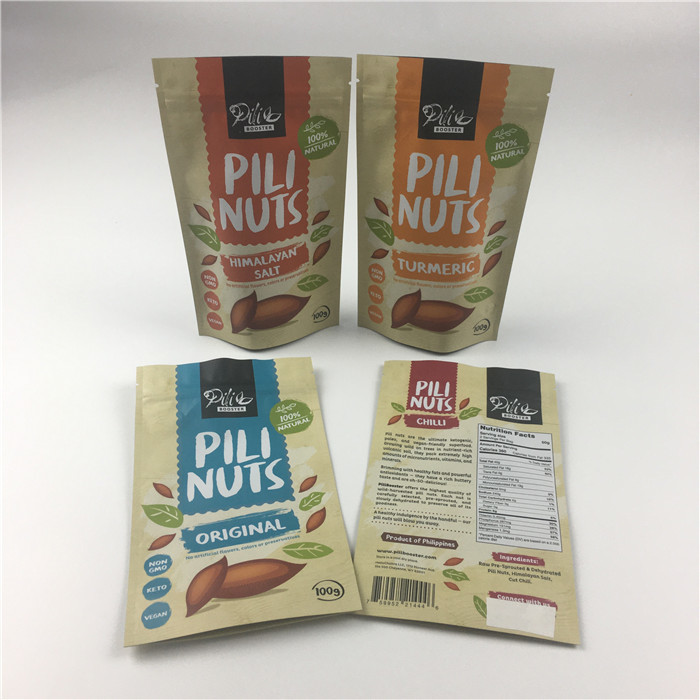 L'aluminium a stratifié le thé zip-lock rescellable de Doypack Matcha de sac de Mylar