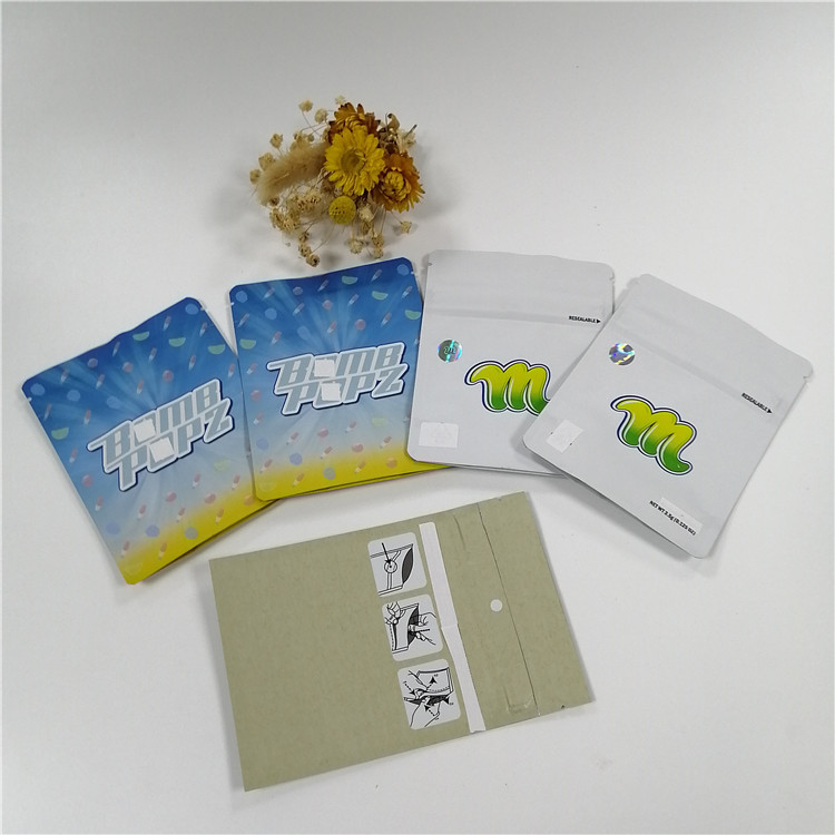 Le zip-lock réutilisable d'encens de fines herbes met en sac 1 gramme 3.5g 7g thermoscellé