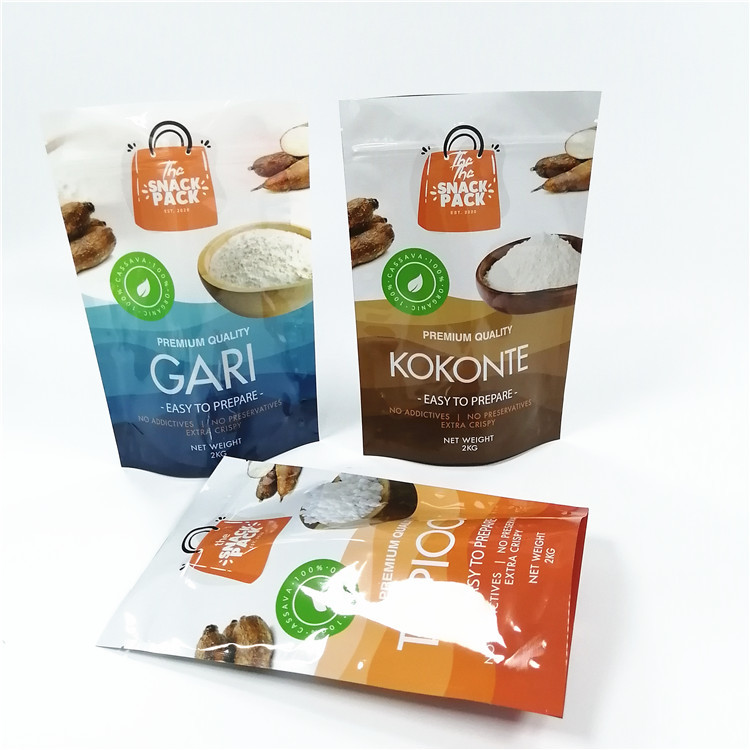 Les sacs d'emballage de fruits secs de VMPET 250g sentent la preuve 100mircon