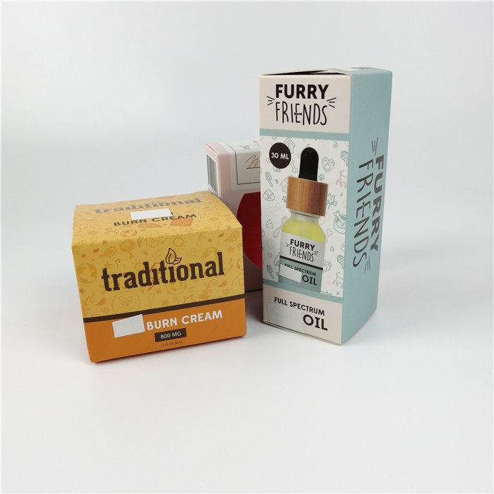 boîte de papier de empaquetage de 5ml 10ml 20ml 30ml 50ml 100ml pour les bouteilles en verre de compte-gouttes