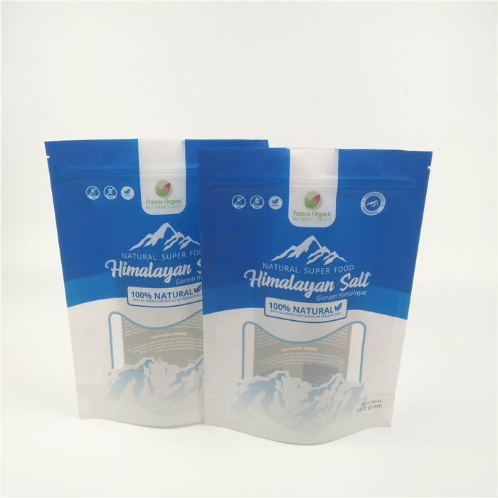 L'emballage de sel de Bath déjouent Matt Stand Up Ziplock Pouch réutilisable