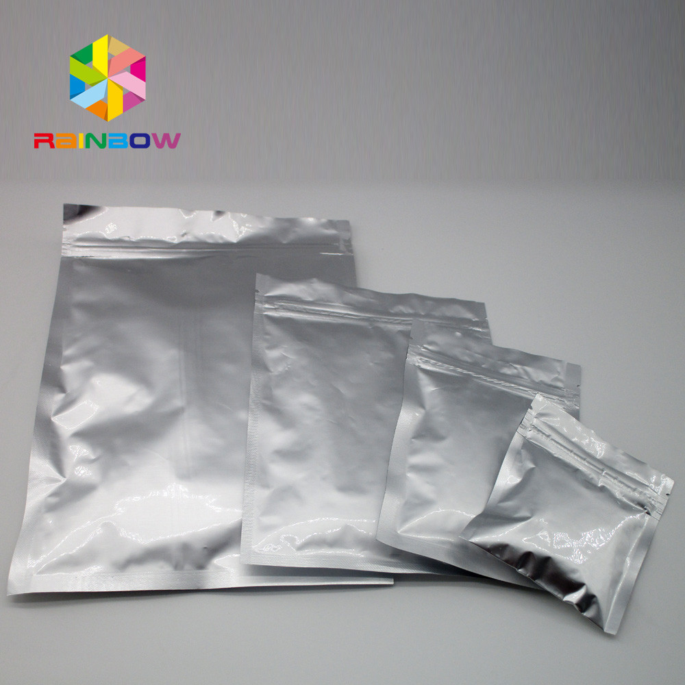 5 le côté de la poche 3 d'aluminium de stockage de nourriture de barrière de Mylar de plaine de gallon a scellé 10" X 14"