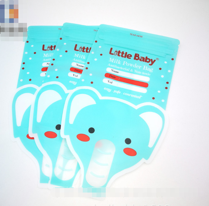 Sac réutilisable de stockage de lait maternel de PE de MOPP de catégorie comestible d'OEM 120 microns