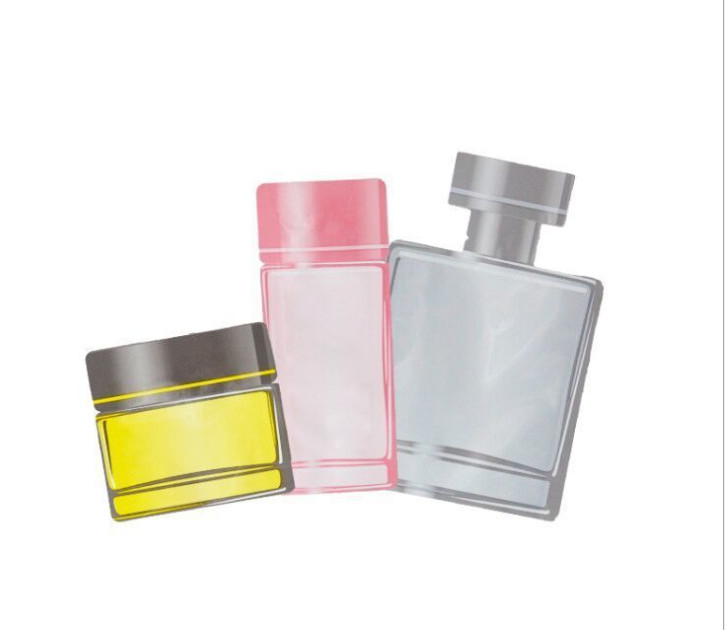 l'emballage cosmétique en plastique adapté aux besoins du client liquide de shampooing de lotion de 60ml 100ml met en sac la forme irrégulière