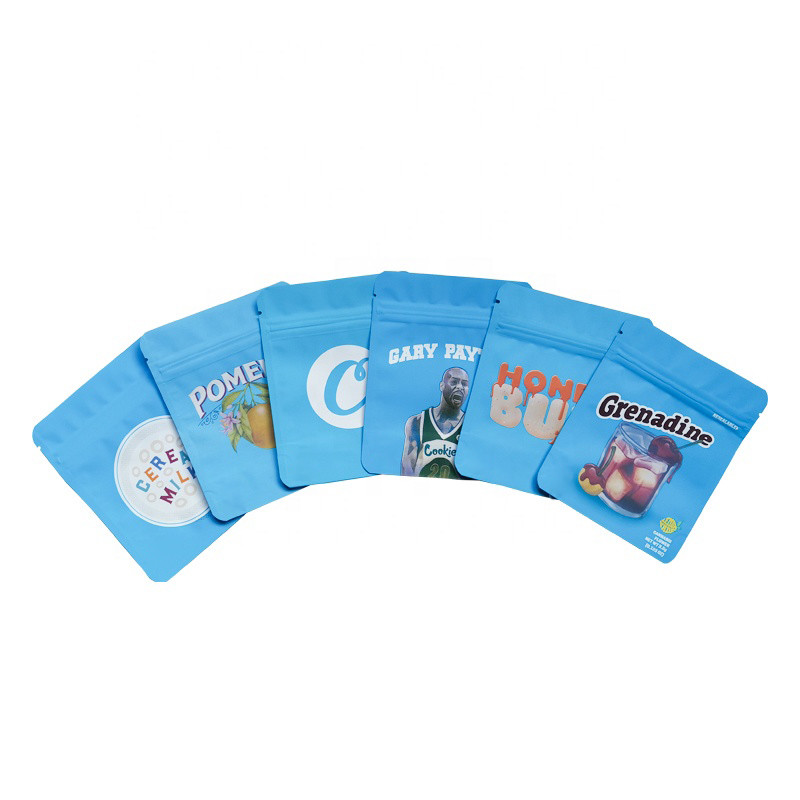 Le biscuit de mauvaise herbe de serrure de fermeture éclair empaquetant Mylar met en sac le sac de Honey Sachet Honey Edible Packaging