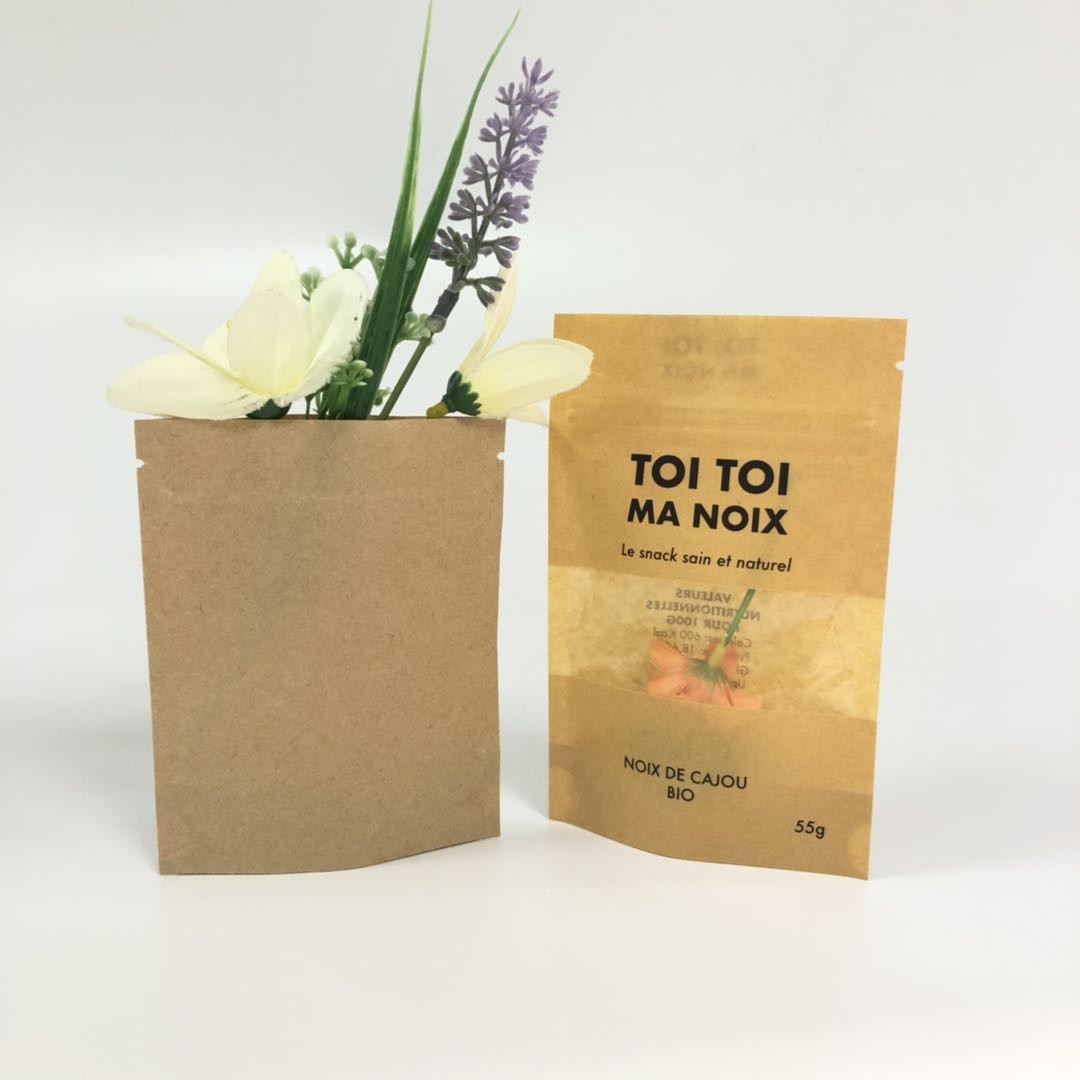 GV d'ANIMAL FAMILIER de sac scellé par côté recyclable de CMYK 150mic trois pour la poudre de thé