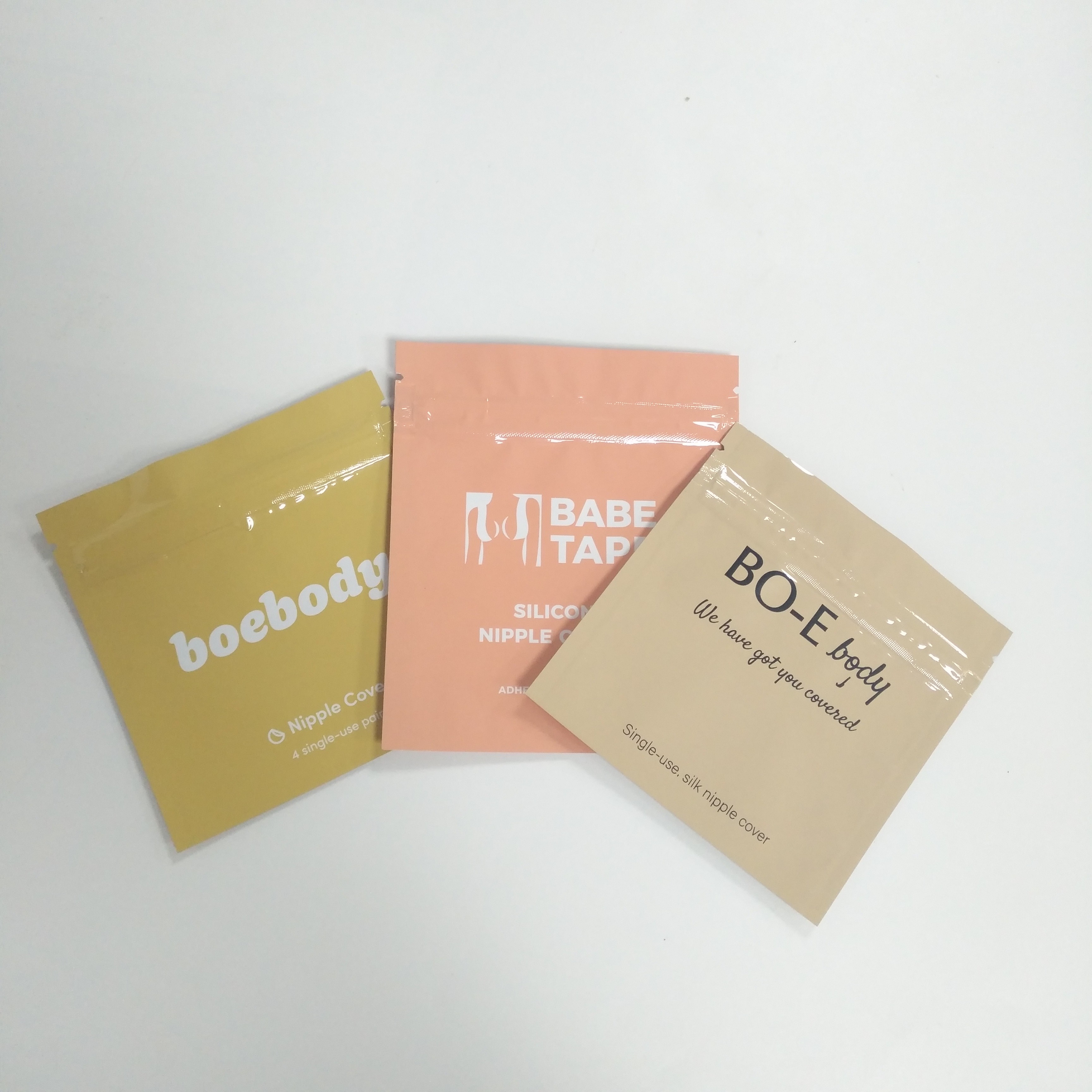 Le joint latéral de la catégorie comestible VMPET Mylar trois met en sac la surface brillante de GV