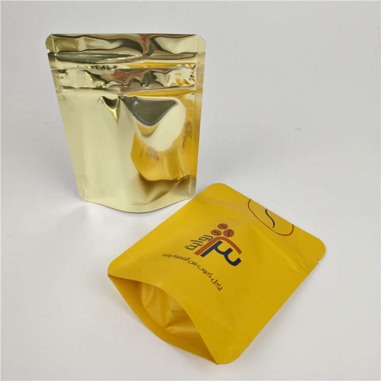 MOPP Matte Child Proof Mylar Bag avec la fenêtre claire