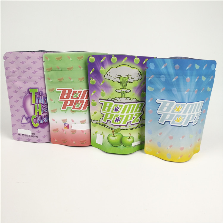 Produit alimentaire en plastique de tabac de sac de Mylar d'épice de biscuit de preuve d'odeur