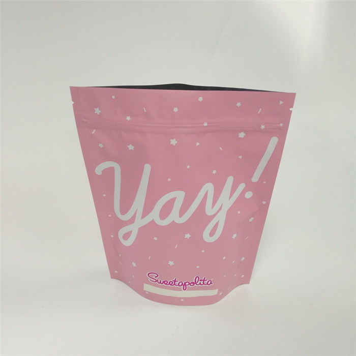 Le MOPP a métallisé le zip-lock de papier aluminium met en sac Matte Frosted Printing