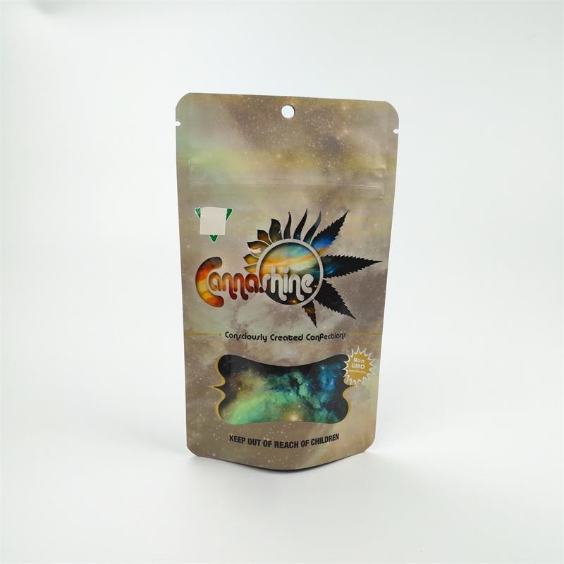 Sac rescellable VMPET de la preuve 3.5g Mylar d'odeur pour des biscuits