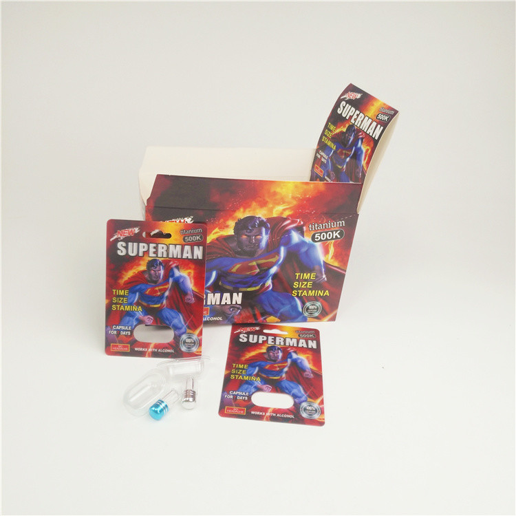 Amélioration masculine de carte de boursouflure de la carte 200mic 500K 3D des pilules 3D du rhinocéros 8