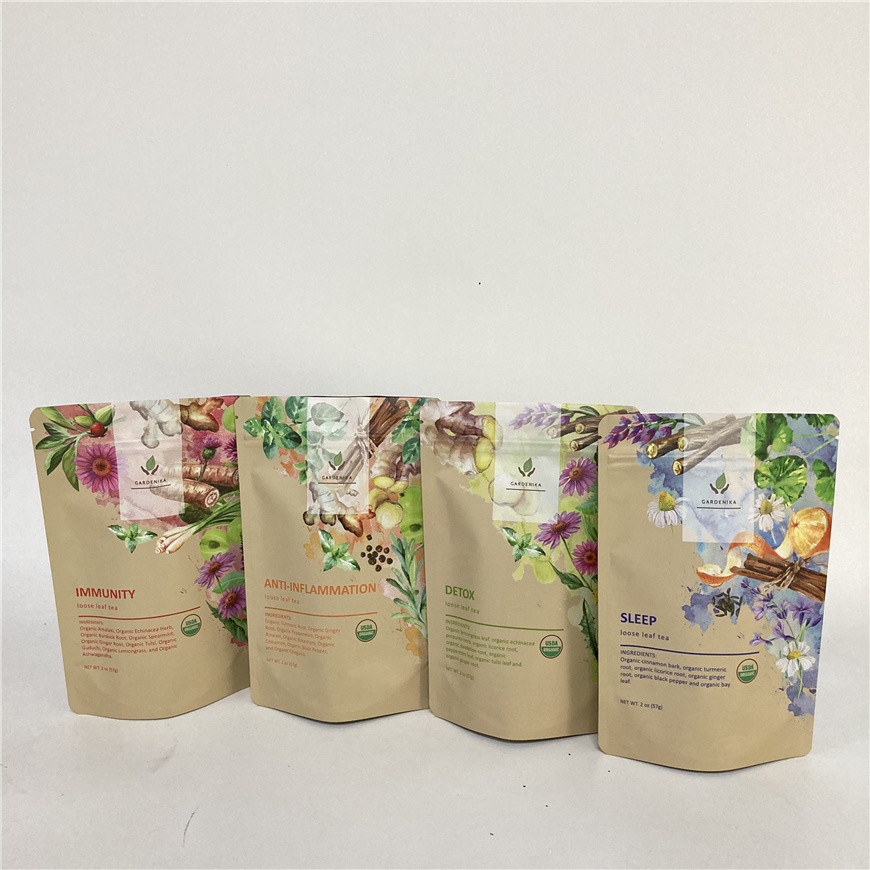 Cmyk 1.2C MPET tiennent la PA de la poche 1.5C de tirette pour le thé/café