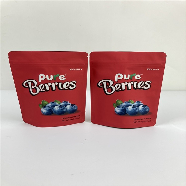 Gravure de poche de nourriture de serrure de fermeture éclair d'OIN BOPP VMPET pour les graines 3.5g