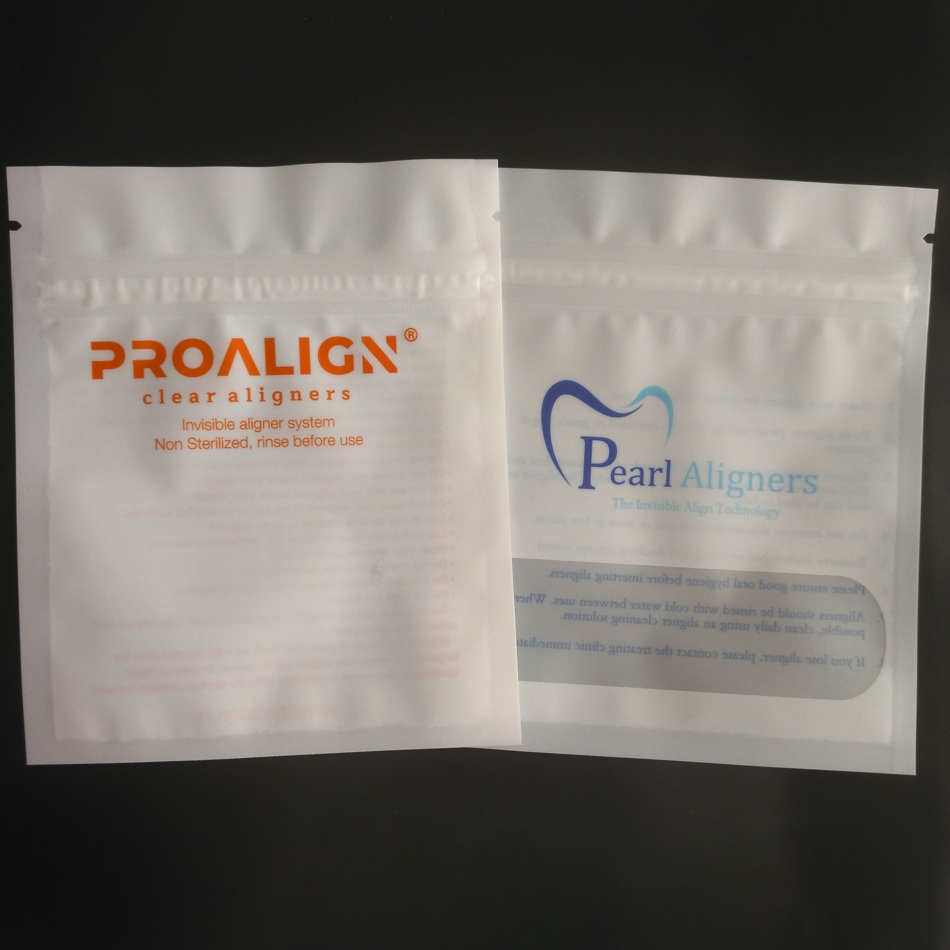 Gravure de sacs de conditionnement en plastique de Cmyk 120mic MOPP de dents avec un côté