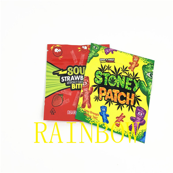 la soudure à chaud Mylar de 100mic Edibles CMYK déjouent des sucreries de poche 80x100mm VMPET