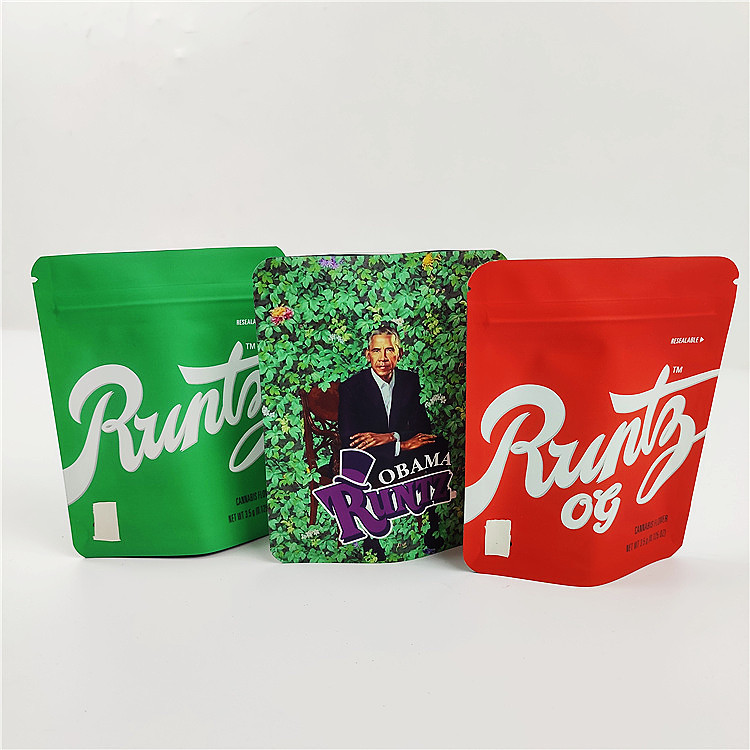 La preuve biodégradable d'odeur de GV 100mic CMYK met en sac VMPET rescellable MOPP