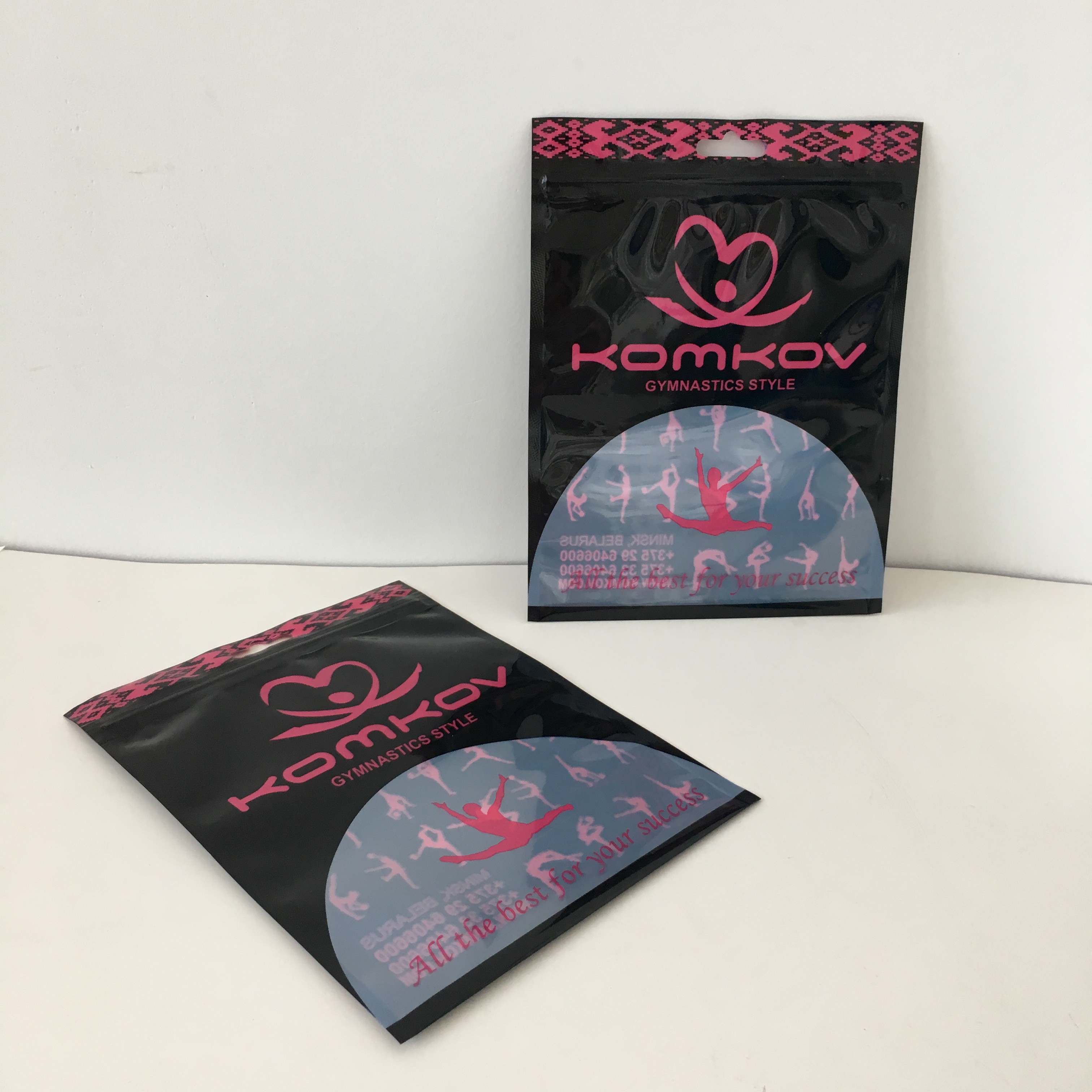 Le sport cogne des poches Opp imperméable de support d'habillement de CMYK MOPP