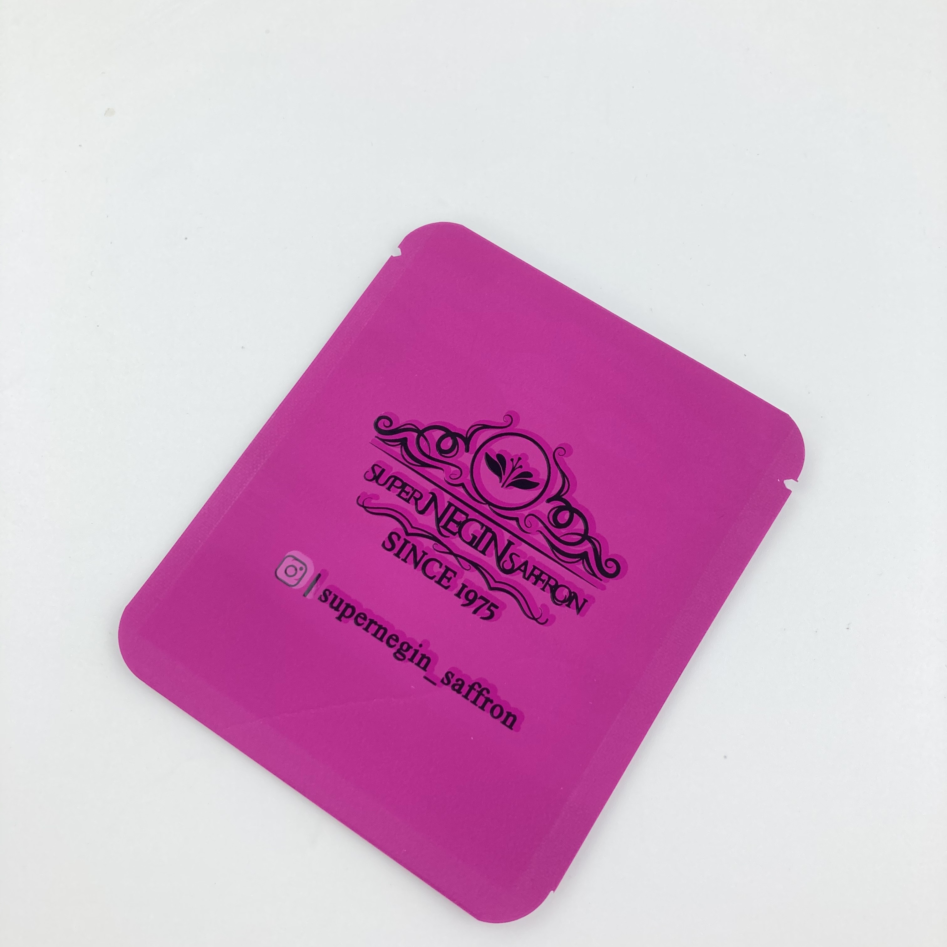 nourriture de sacs pour le crocus de safran sec et thé 500pcs MOQ pour les écrous de empaquetage faits sur commande de sac empaquetant le sac