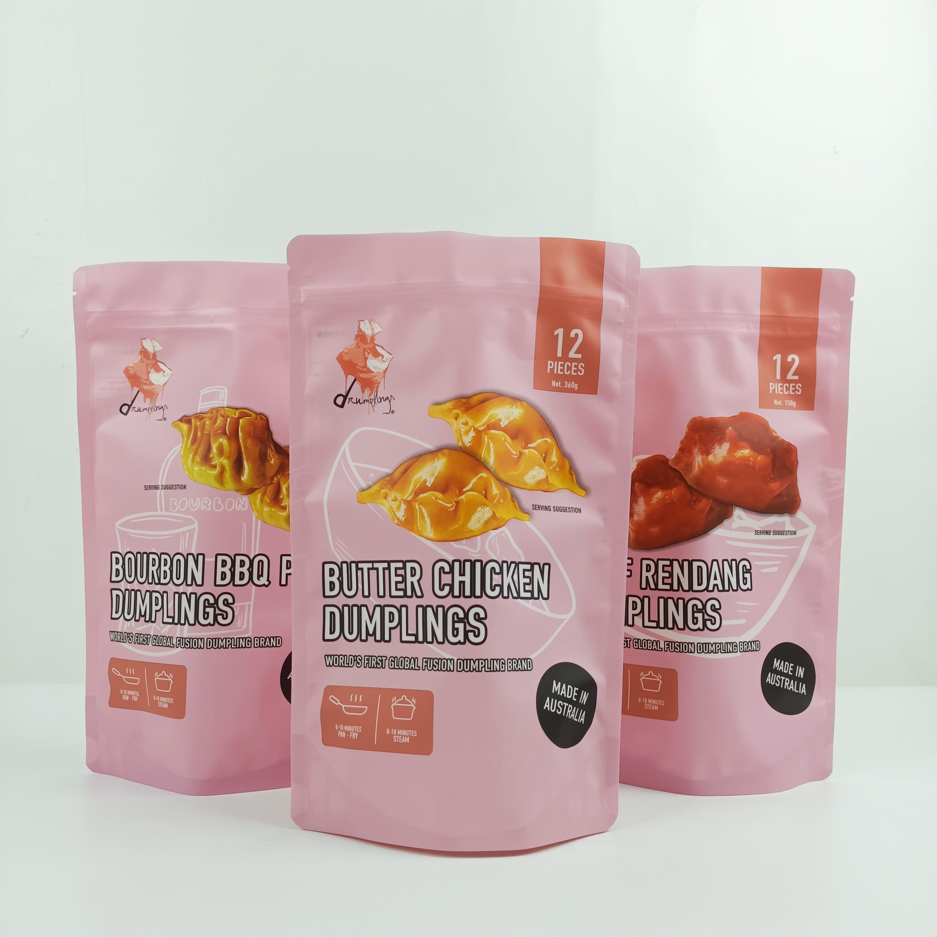 La PA 1.5c de sac d'emballage de Matte Opp Gravure Zipper Lock se tiennent vers le haut du sac de empaquetage