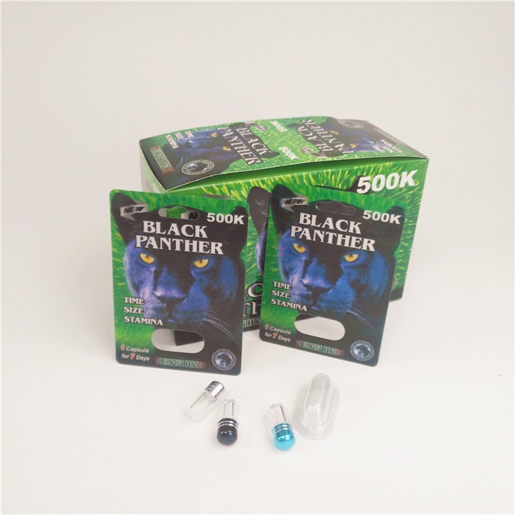 La carte lenticulaire 200mic de pilule de sexe de rhinocéros de Libigrow 3d boursouflent les cartes de papier