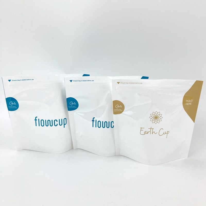 Le sac RCPP de désinfection de vapeur de stérilisateur de micro-onde a stratifié la gravure d'ANIMAL FAMILIER