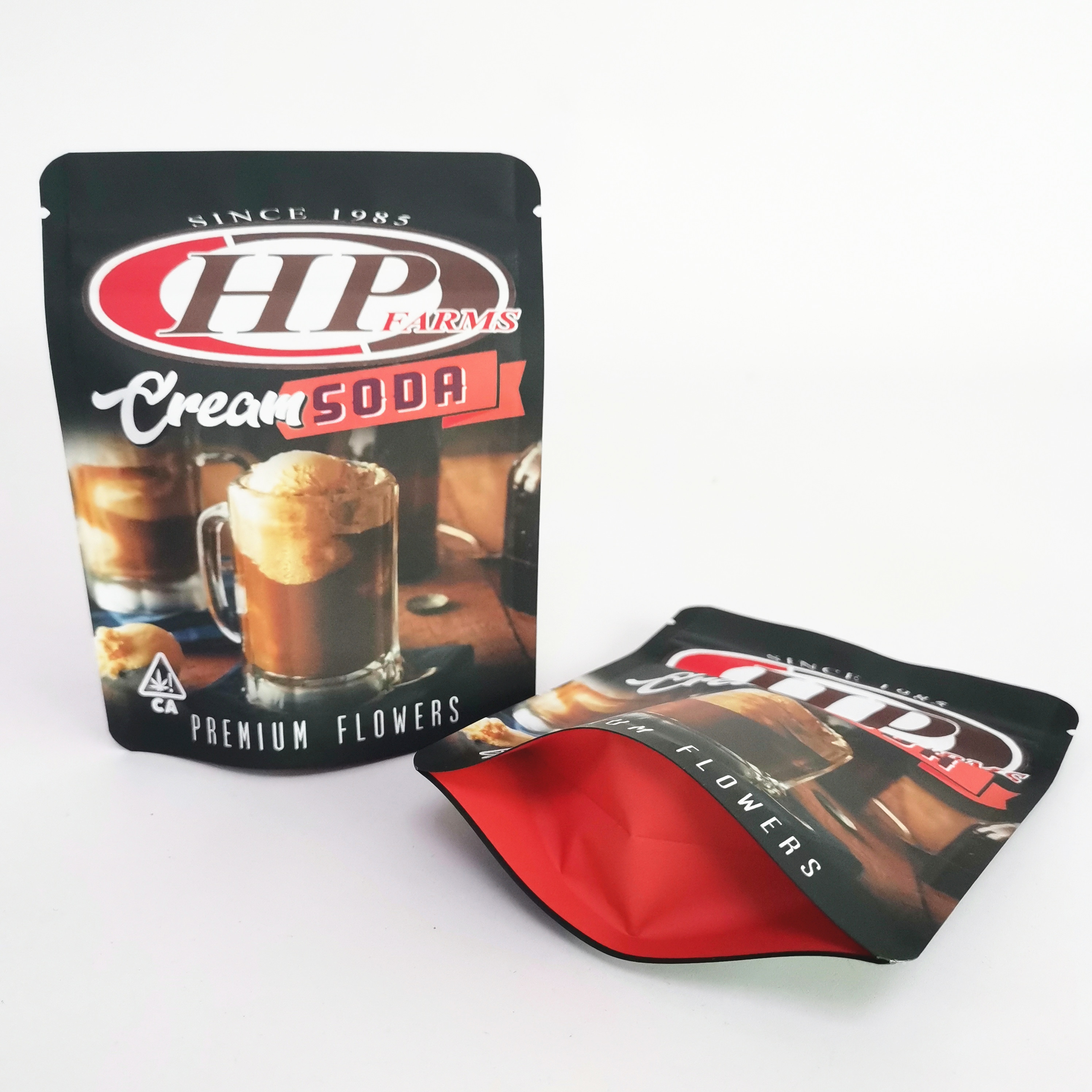 Garçons zip-lock de fines herbes de jungle de l'emballage 3.5g d'encens de plastique stratifié