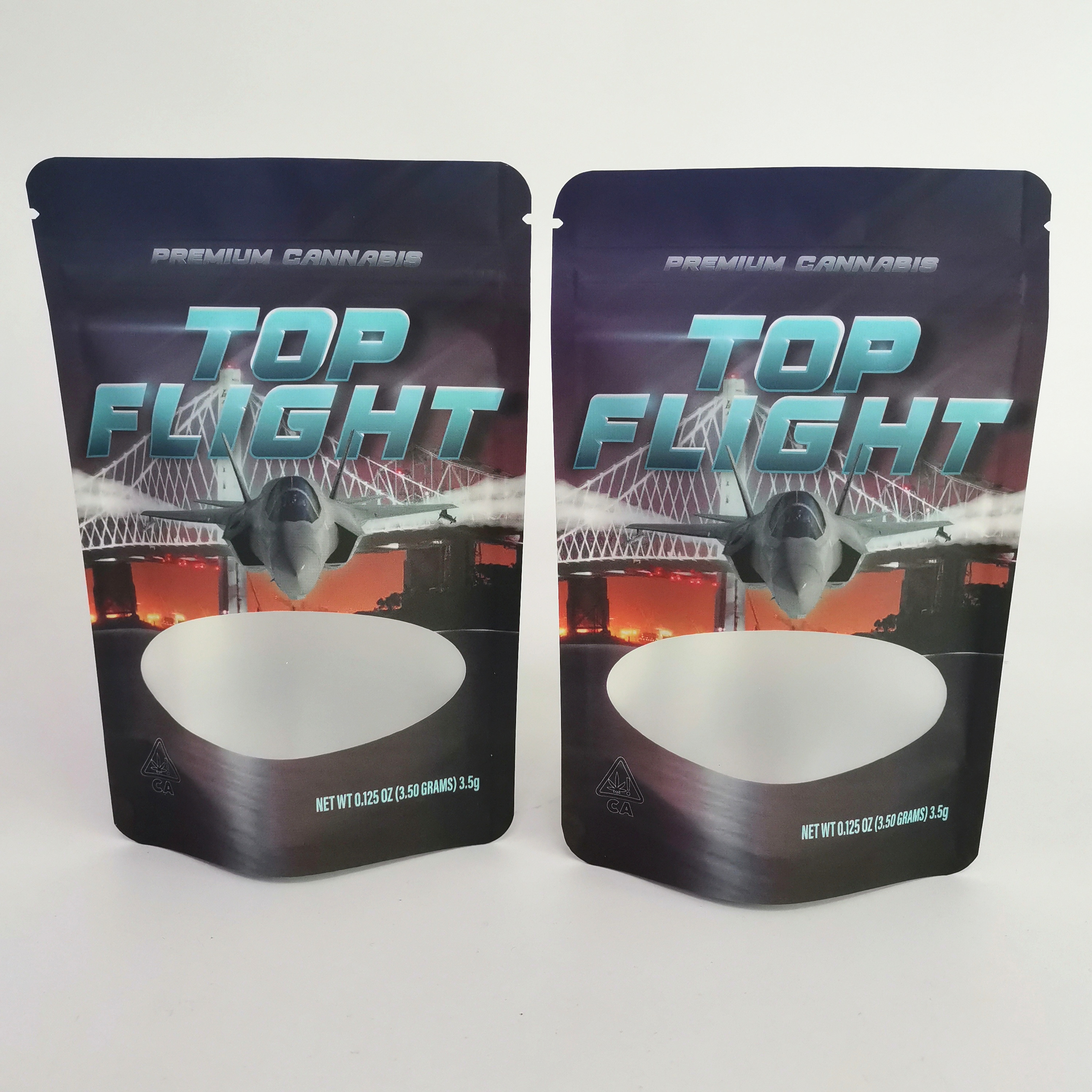 Emballage de fines herbes stratifié Runtz en plastique thermoscellable d'encens de gousset