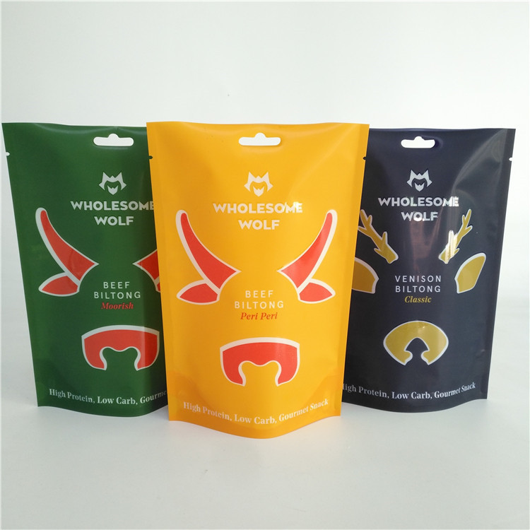 Sachets en matière plastique de Mylar de gravure de VMPET 110 microns de soudure à chaud CMYK