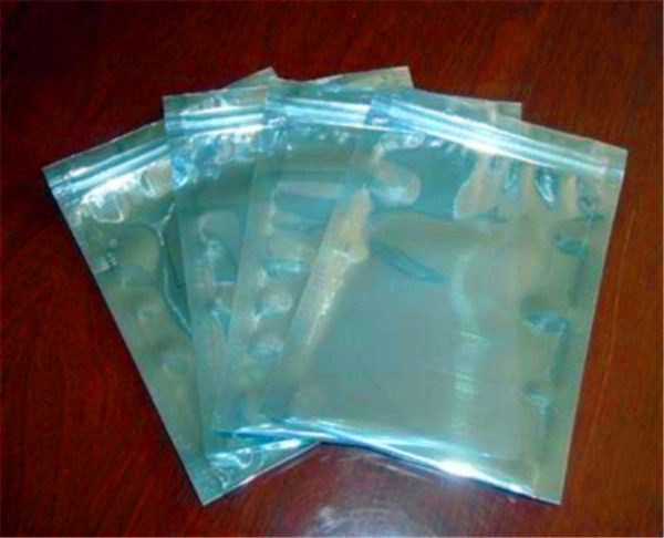 Poches transparentes avant d'emballage de poche d'aluminium d'emballage alimentaire avec le zip-lock