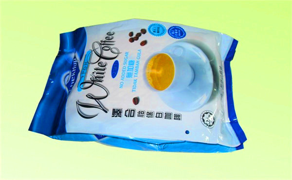 L'aluminium latéral de gousset tiennent des poches 100 microns pour l'emballage de café blanc