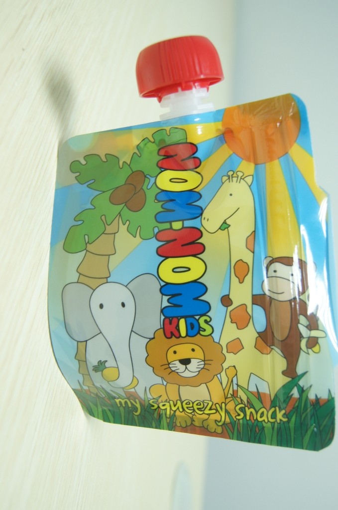 Emballage matériel fait sur commande de poche de bec de papier d'aluminium d'aliment pour bébé avec la pleine impression