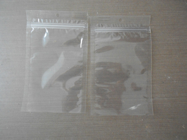 100% réutilisent l'emballage zip-lock transparent de sac de casse-croûte pour la nourriture