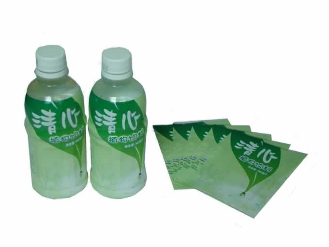 Labels de douille de rétrécissement personnalisé de PVC/ANIMAL FAMILIER pour l'empaquetage de bouteilles