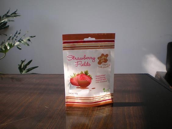 l'ANIMAL FAMILIER 130mic/AL/NY/PE tiennent les sacs inférieurs de gousset avec le piège de gravure imprimé