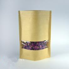 Tirette de 150 sacs en papier adaptée aux besoins du client par capacité de gramme avec la fenêtre transparente