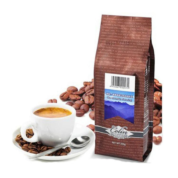 Sachets en matière plastique de Mylar empaquetant, poche supérieure d'emballage de haricot de tirette