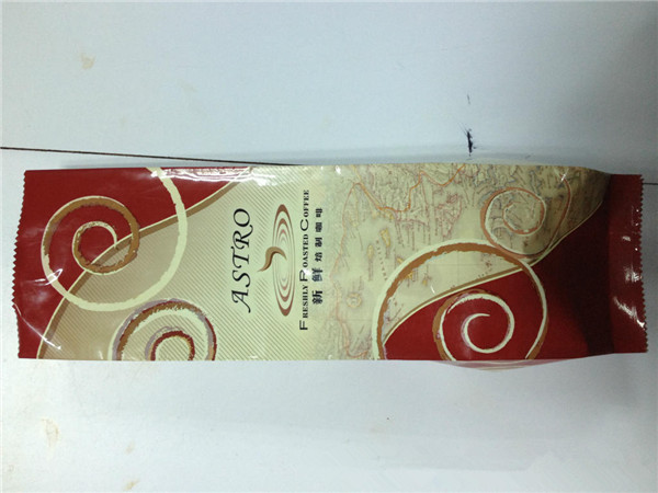 Impression faite sur commande de soudure à chaud de sac de conditionnement en plastique de Microm du café 150