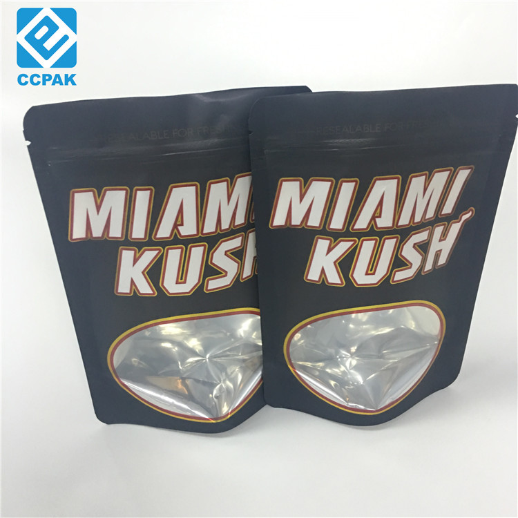 Le zip-lock de Mylar de toucher doux met en sac les sacs découpés avec des matrices de Mylar de biscuits de forme irrégulière