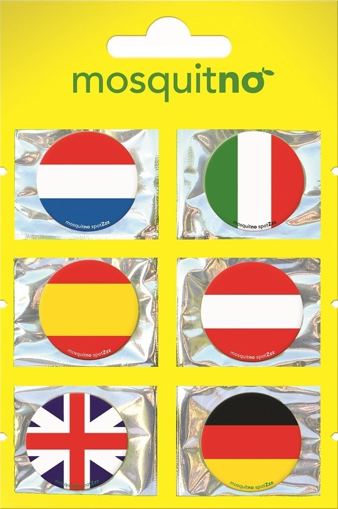 Le conditionnement en plastique de mode de Hanghole met en sac, badine le sac répulsif d'emballage d'autocollant de moustique