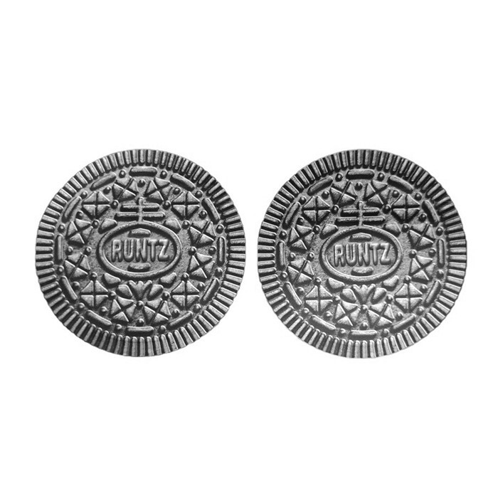 Le rond de biscuit forment des sacs de papier d'aluminium de Mylar 3.5g comestible que rescellable a découpés avec des matrices